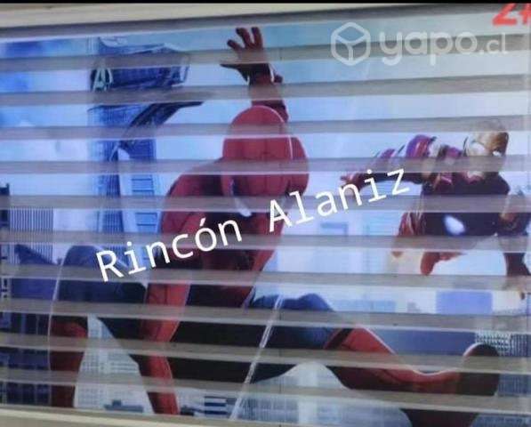 Roller duo/ sunscreen/ Blackout/ Diseños Infantil - Imagen 4