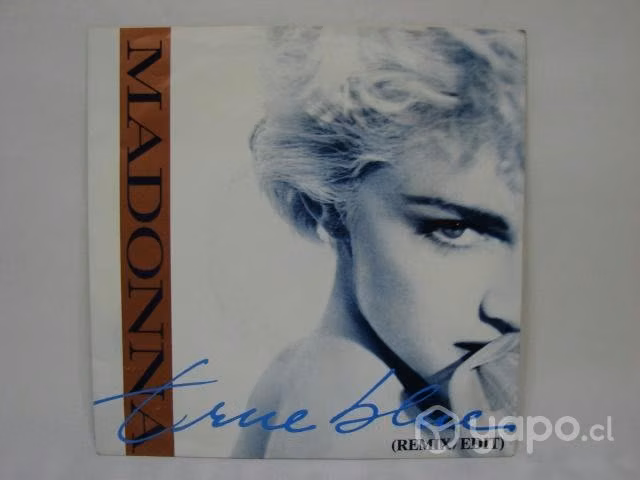 Vinilo Single 7 Madonna True Blue (remix/edit)