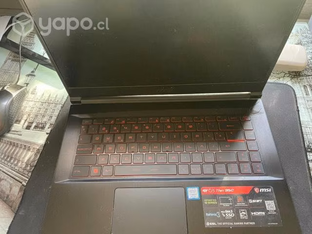 Notebook gamer GF63 Thin 9SC
