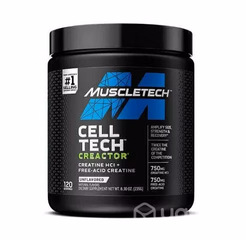 Creatina cell tech creactor 120 serv sin sabor