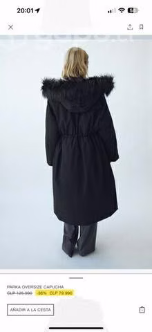Abrigo Zara - Imagen 4
