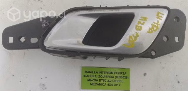 Manilla Interior Puerta Trasera Izq Mazda BT50