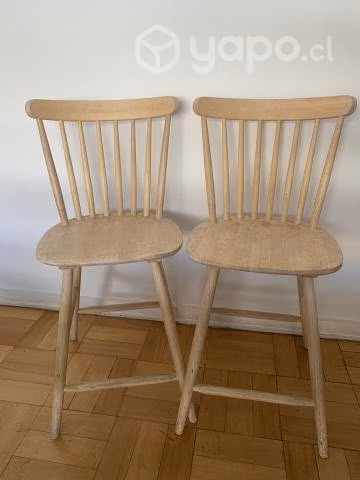 Sillas Altas Madera