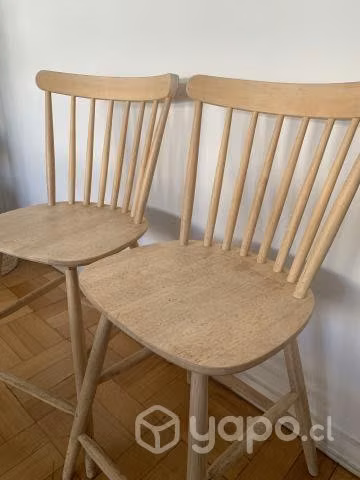 Sillas Altas Madera