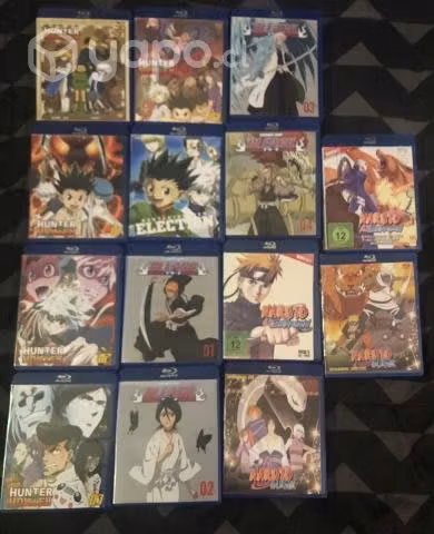 Anime Bluray y Dvd por Lote