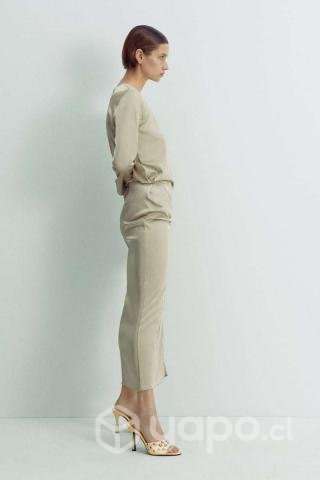 Falda Satinada Zara - Talla M elasticada - Imagen 2