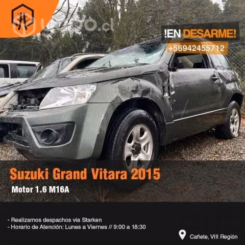Multiple admision suzuki grand vitara 2015