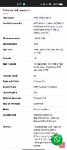 Notebook hp - Imagen 2