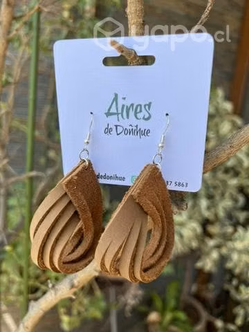 Aires de Doñihue - Aros de cuero hechos a mano