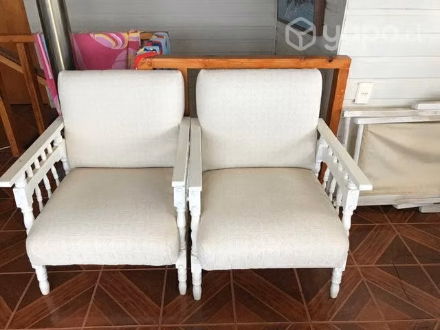 Sillones antiguos restaurados