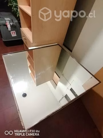 Espejo de madera