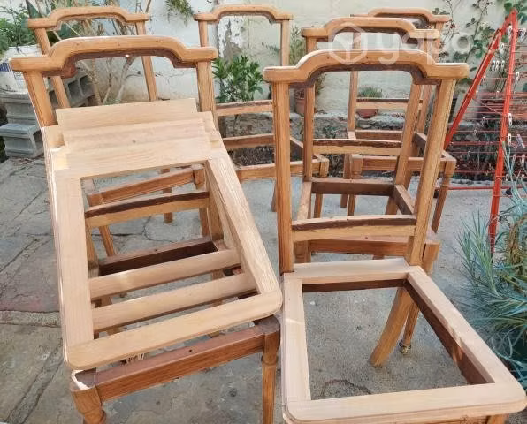 Sillas de madera "Vintage" Lijadas para tapizar