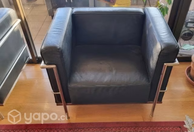 Sillon Le Corbusier cuero original