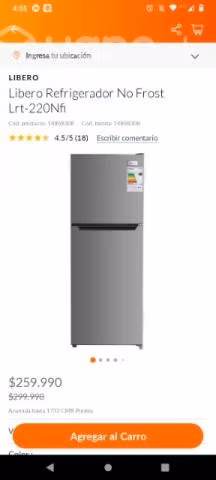 Refrigerador libero