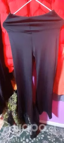 Vestido chaleco aglobado y calzas laycra talla M