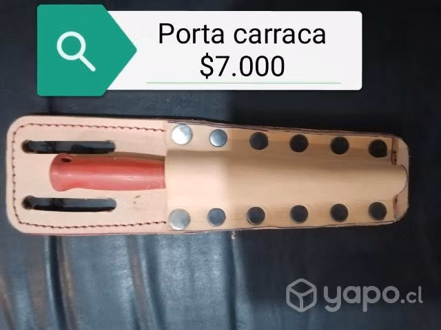 Porta carraca y cinturón - Imagen 5