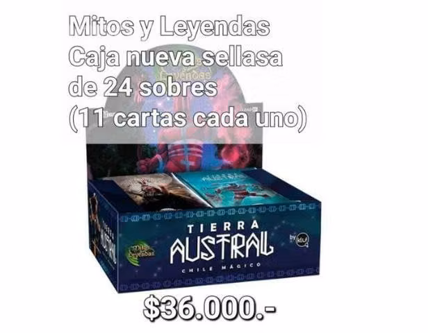 Mitos y Leyendas - 24 Sobres - Tierra Austral
