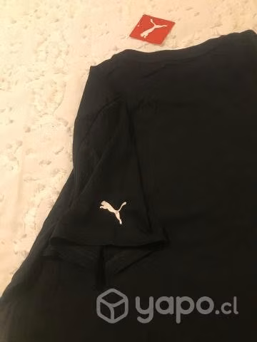 Polera Puma, Original, Talla L Black