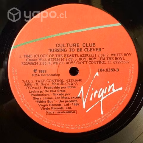 Culture Club - Kissing To Be Clever