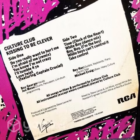 Culture Club - Kissing To Be Clever