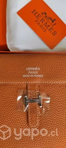 Clutch hermès camel - Imagen 3