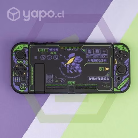 Carcasa nintendo switch evangelion