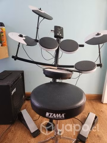 Bateria electrica Roland td-1kv + banqueta + baque