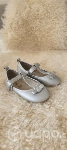 Zapatos ballerinas plateadas Colloky N°21 - Imagen 2