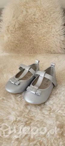 Zapatos ballerinas plateadas Colloky N°21