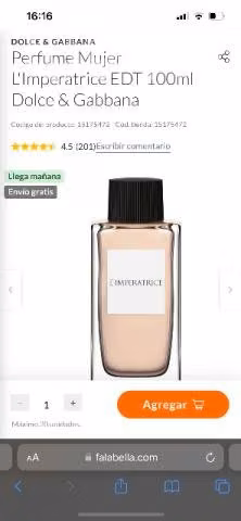 Perfume mujer