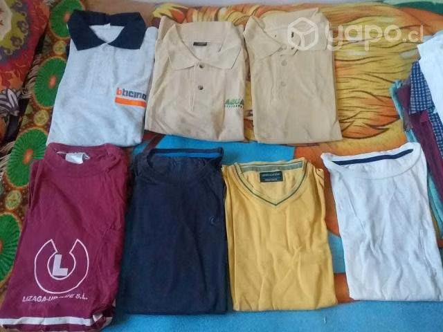 Poleras manga larga y corta