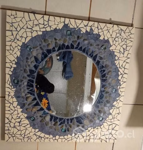 Espejo mosaico 70x70