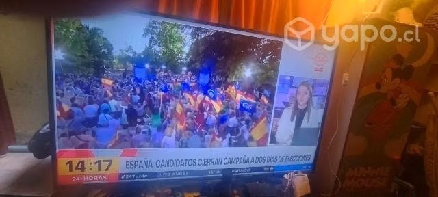 televisor ,celular.reloj y equipo