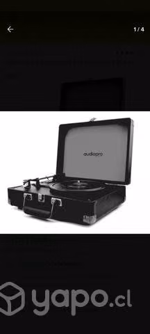 Tocadiscos con parlante bluetooth - Imagen 2