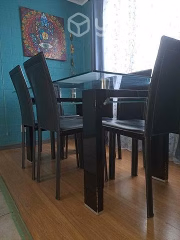 Conjunto: Mesa comedor 6 sillas + Rack - Imagen 2
