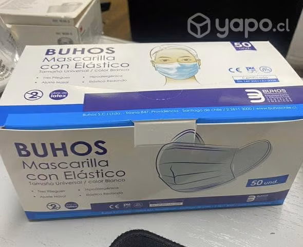 Mascarilla 3 pliegues