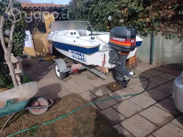 Omega 4.6 2004 mariner 40hp excelente
