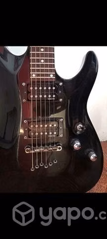Guitarra schester, bajo academy y amplificador - Imagen 2