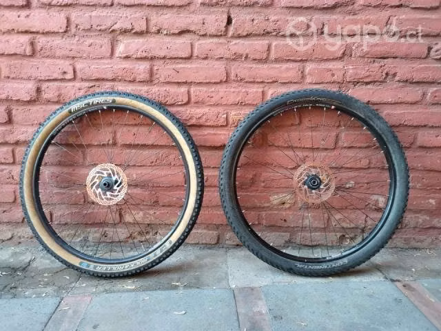 Juego Ruedas MTB 29' Tubeless Eje Boost