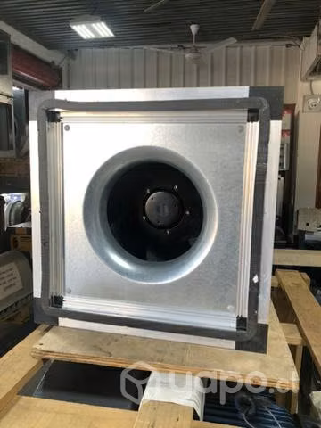 Extractor centrífugo en caja de ahorro de energía