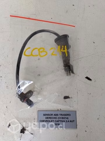 Sensor ABS Trasero Derecho Captiva 2016