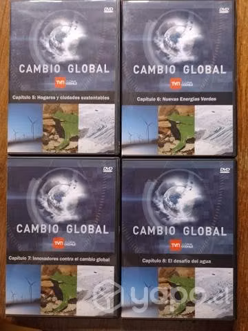 Serie documental "cambio global" 8 dvd