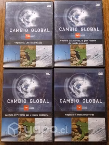 Serie documental "cambio global" 8 dvd