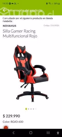 Silla gamer