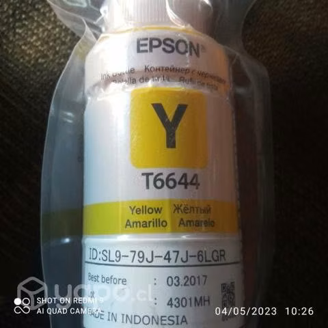 Tinta Epson 664 yellow original