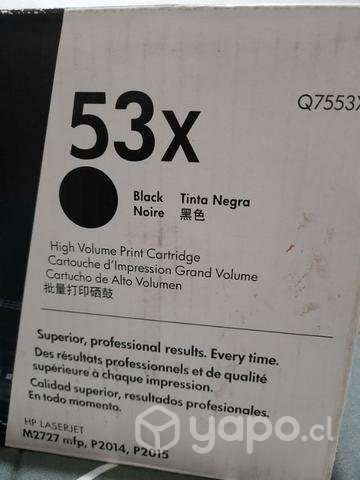 Hp Toner Laserjet Negro 53x Q7553x NUEVO - Imagen 4