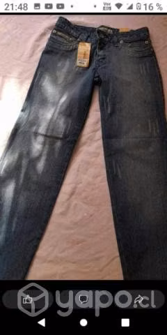 Jeans elásticado talla 40