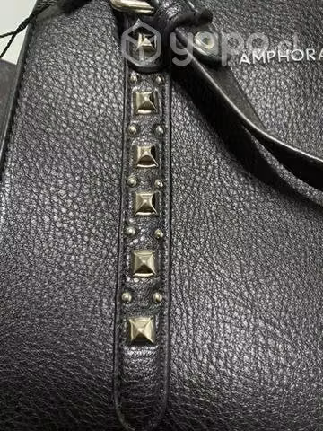 Cartera Amphora nueva con etiquetas. Negra - Imagen 5