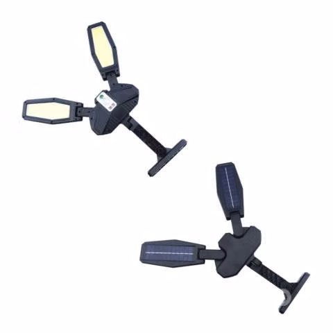 Foco Solar Brazo Doble 202 LED COB Control