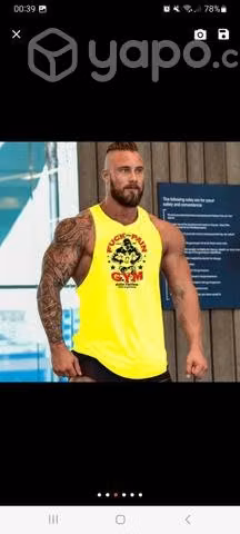 Poleras gym